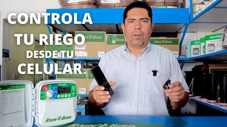 Instalaci&oacute;n de un Sistema de Riego Automatizado Controlado desde el M&oacute;vil
