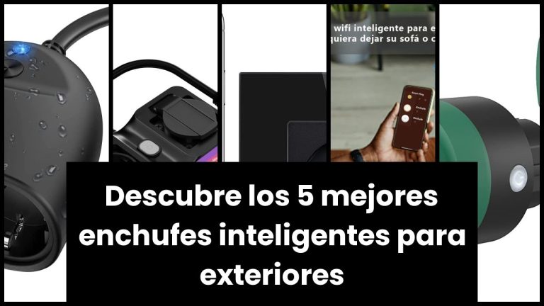 Los Mejores Enchufes Inteligentes para Uso Exterior