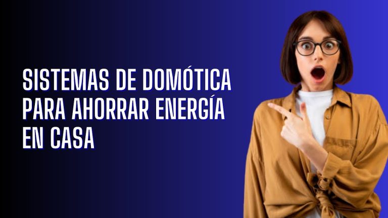 Ahorra Energ&iacute;a Eficazmente con Sistemas Dom&oacute;ticos